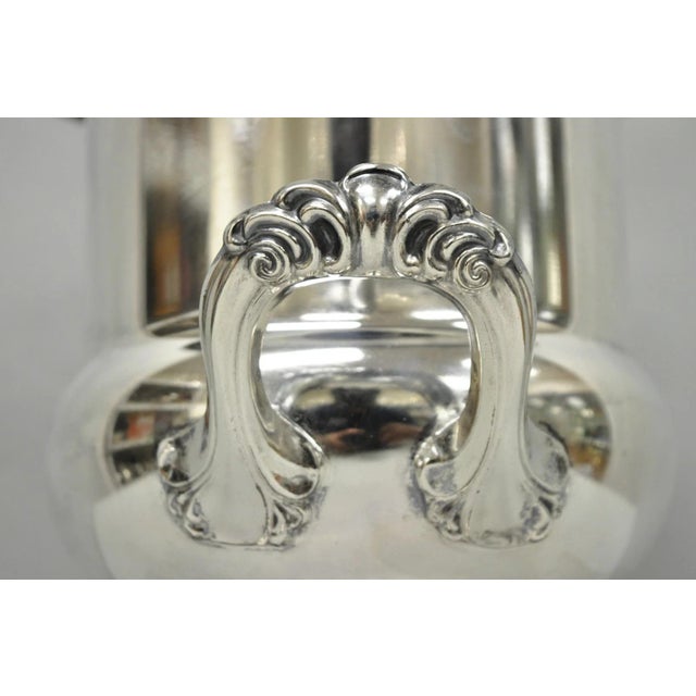 Vintage Leonard Silver Plated Trophy Cup Urn Champagne Chiller Bar Ice Bucket For Sale In Philadelphia - Image 6 of 18
