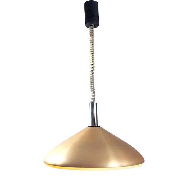 Pink Aluminum Lamp from Erco Lights, Germany, 1970s For Sale