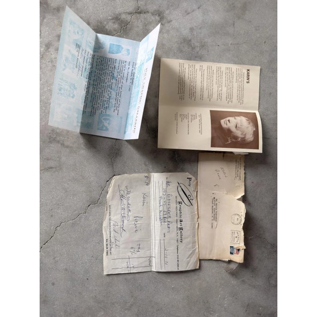 Vintage Karin “Picnic” Impressionist Oil on Canvas Painting – Framed For Sale - Image 11 of 12