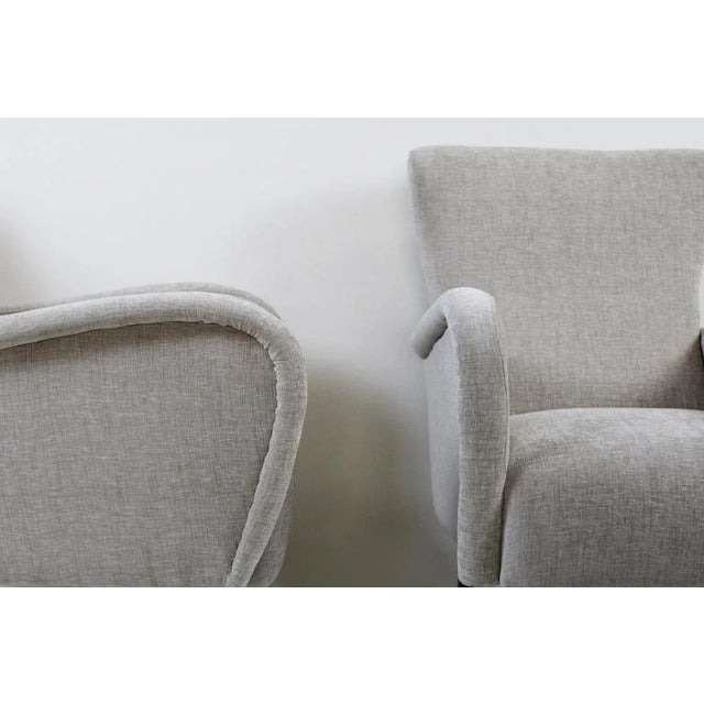 Set of Vintage Armchairs, 1950s For Sale - Image 9 of 11