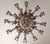 Large Italian Porcelain Three Tier Chandelier in the style of Capodimonte, 1950s For Sale - Image 12 of 13
