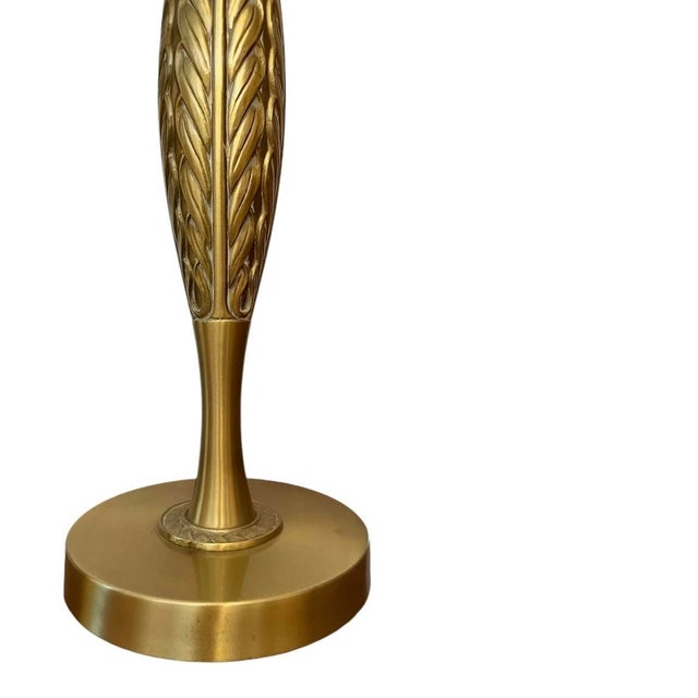 Mid-Century Modern 1960s Brass Table Lamps by Rembrandt - a Pair For Sale - Image 3 of 8