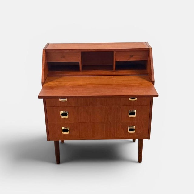 Danish Teak Secretary, 1960s For Sale - Image 12 of 16