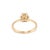 Early 21st Century 14k Yellow Gold 1.58ctw Lab Grown Round Diamond Hidden Halo Engagement Ring, Size 5.5 For Sale - Image 5 of 10