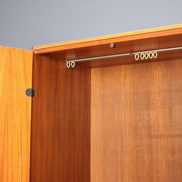 Vintage Italian Wardrobe, 1960s For Sale - Image 4 of 11