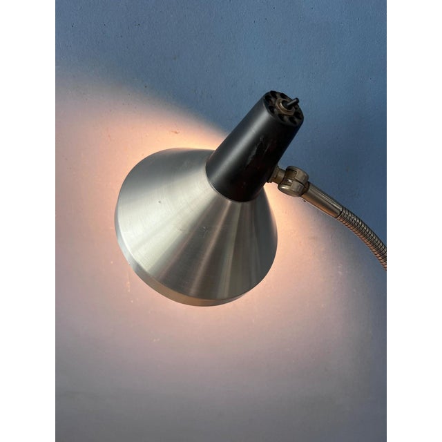 Vintage Black Metal Floor Lamp from Anvia For Sale - Image 4 of 13