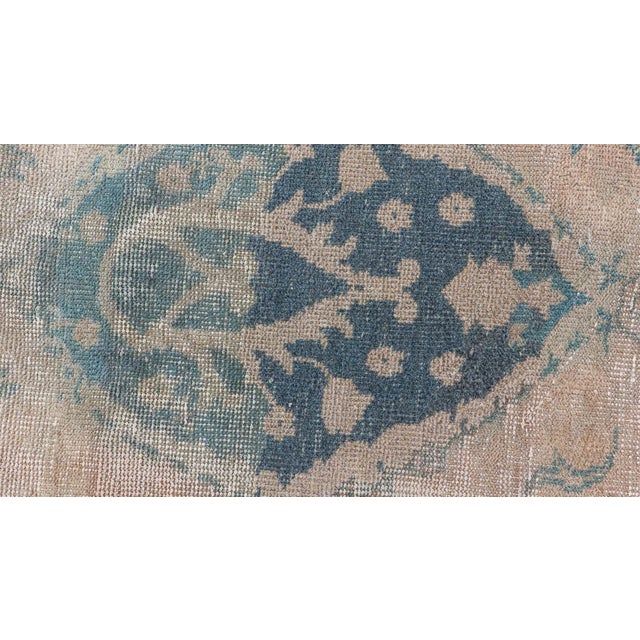 Textile Vintage Turkish Borlou Rug For Sale - Image 7 of 11