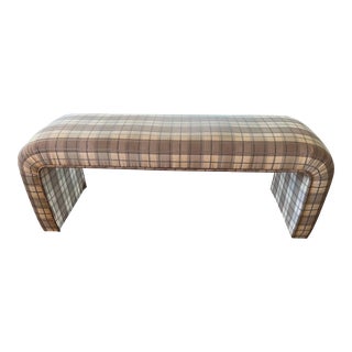 Post Modern Waterfall Bench For Sale