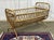 Wood Rattan Baby Bed, 1960s For Sale - Image 7 of 12