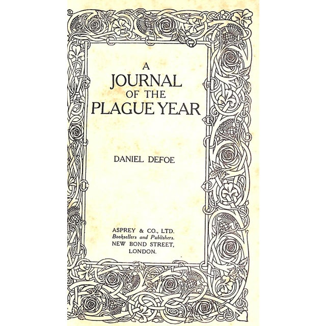 DEFOE, Daniel [298] pp. Asprey & Co., Ltd. N.D. 7 3/8" x 4 3/4" ASPREY & COMPANY: Asprey & Co. was established in 1781....