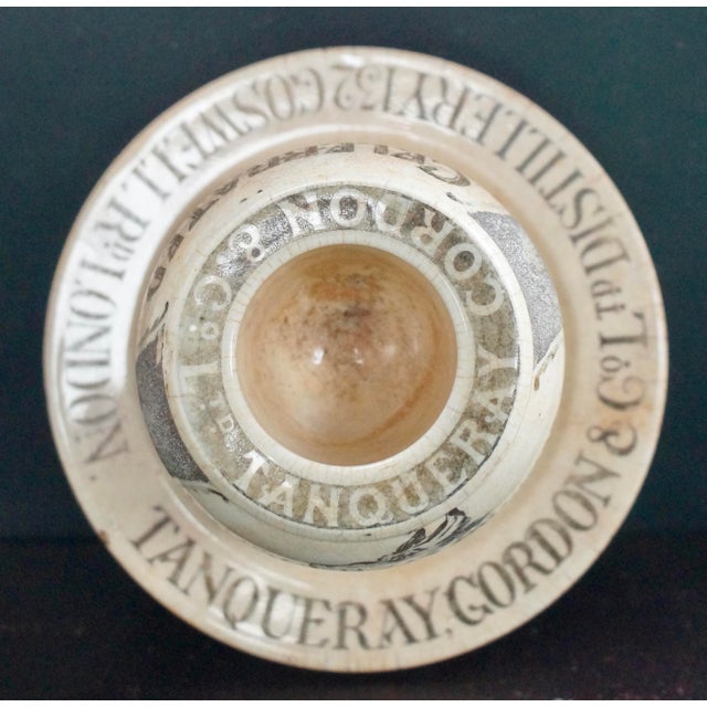 Antique Gordons Gin & Co LTD Match Strike from Royal Doulton, 1898 For Sale - Image 6 of 7