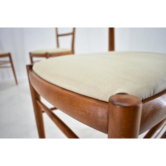 1970s Dining Chairs attributed to Drevotvar, Former Czechoslovakia, 1970s, Set of 4 For Sale - Image 5 of 18