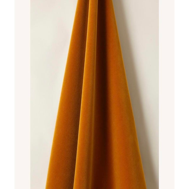 Roman Thomas (Palmer) Sofa / Rose Uniacke Java Cotton Velvet Gently Used Down Sofa For Sale - Image 10 of 12