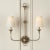 Transitional Currey & Company Ivory Fine Grasscloth Tapered Chandelier Shade For Sale - Image 3 of 6