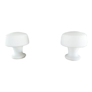 1960s Laurel Mushroom Mid-Century Modern Lamps - a Pair For Sale