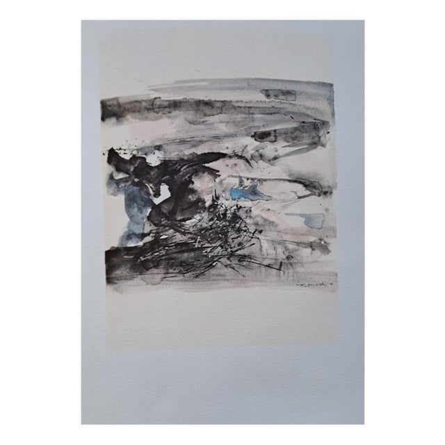 Zao Wou-Ki, Illuminations, 1996, Photogravure For Sale