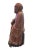 Antique Chinese Wood Hand Carved Monk Figurine For Sale - Image 4 of 6