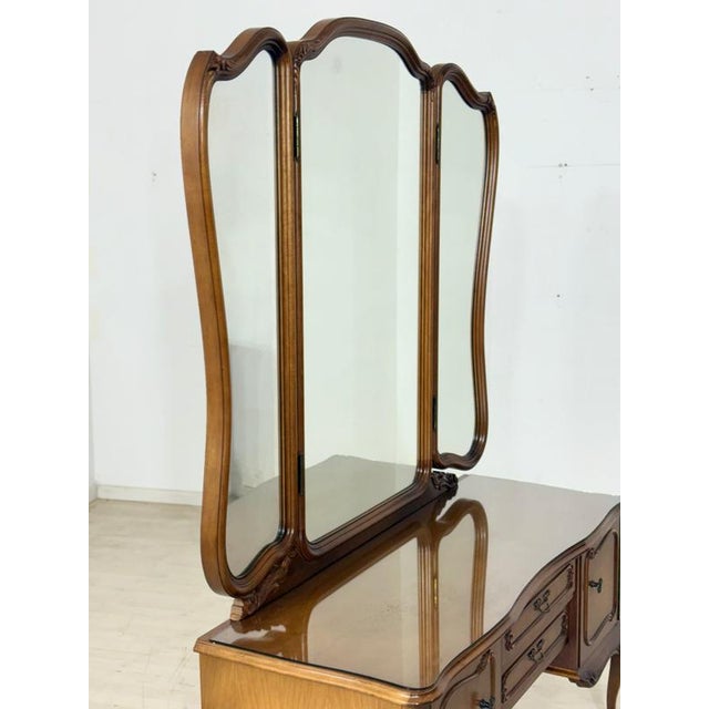 Chippendale Dressing Table in Wood For Sale - Image 11 of 14