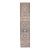 1970s Vintage Handmade Wool Cotton Beige Runner Rug For Sale