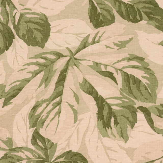 Schumacher SAMPLE - Schumacher Arboreal Fabric In Sage For Sale - Image 4 of 5