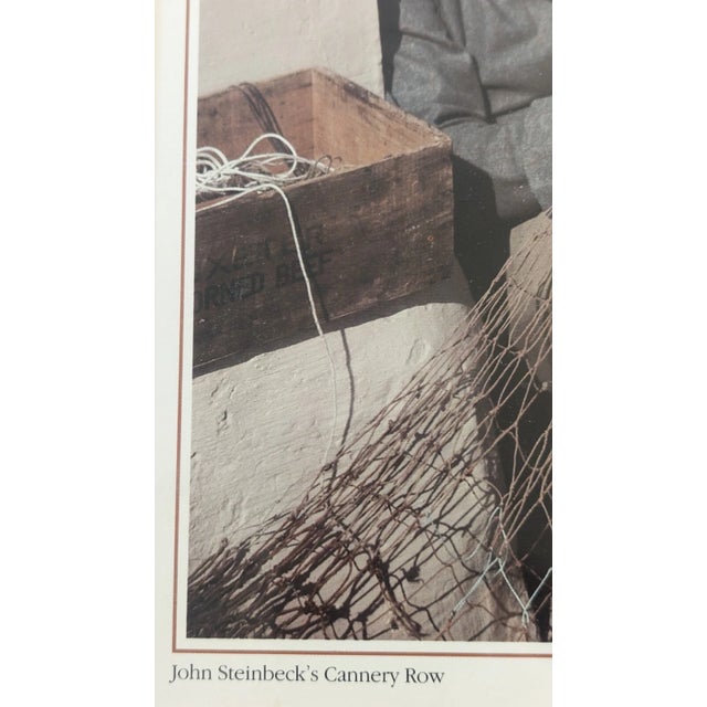 Vintage Photography Tom Weber "John Steinbeck's Cannery Row" Size 12"x15" For Sale - Image 4 of 11