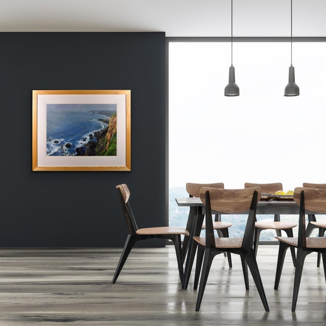 Robert Jones, The North Cliffs of Cornwall, Oil Painting, 1995, Framed For Sale - Image 17 of 18