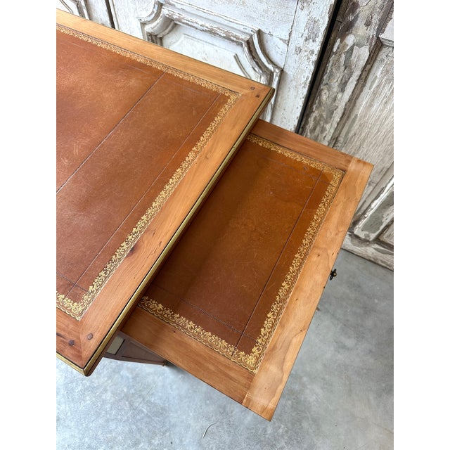 Vintage Light Wood Desk, 1960s For Sale - Image 9 of 13