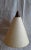 Vintage Height-Adjustable Ceiling Lamp with Mounting and Counterweight in Teak with a Cream-Colored Paper Screen, 1970s,...
