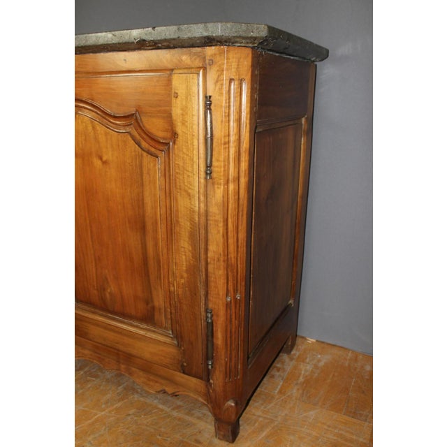 Louis XV Style Sideboard in Walnut, 18th Century For Sale - Image 12 of 13