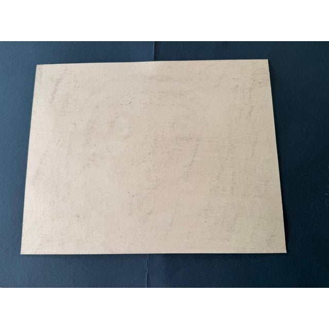 Pablo Picasso, Bold Modernist Mask, Opaque Black on Paper, Hand Signed, 1950-1970s For Sale - Image 14 of 18