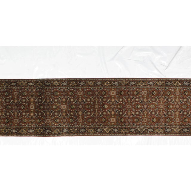 Traditional Indo Ferahan Runner - 2′4″ × 11′8″ For Sale - Image 3 of 6