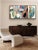 Celadon Large Abstract Painting Titled: Privvy For Sale - Image 8 of 10