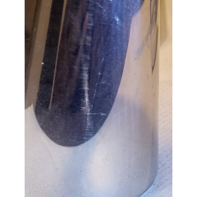 Chrome Graduated Nambe Candle Holders- Set of 4 For Sale - Image 8 of 10