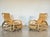 Light Yellow Set of Bamboo Lounge Chairs, 1980s For Sale - Image 8 of 18