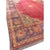 1920s 1920s Red Ground Donegal Medallion Antique European Arts & Crafts Large Wool Rug For Sale - Image 5 of 7