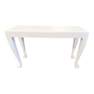 Mr Brown London Pablo White Console Table For Sale