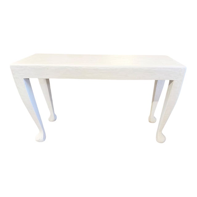Mr Brown London Pablo White Console Table For Sale