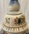 Terra Cotta Boho Chic Hand Painted Floral Ginger Jar Table Lamp For Sale - Image 8 of 8