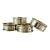 Estate Sterling Silver Napkin Rings, Mixed Set of Four For Sale