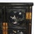 Stone Early 20th Century Chinese Ebonized & Gilt Credenza With Figural & Floral Soap Stone Inlay 20thC For Sale - Image 7 of 17