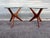 Wood A Pair of Vintage Mid Century Modern Adrian Pearsall for Craft Associates Side Tables . Circa 1960s For Sale - Image 7 of 18