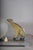 Metal Art Deco Animal-Figure Table Lamp with Frosted Glass Globe, 1940s For Sale - Image 7 of 11