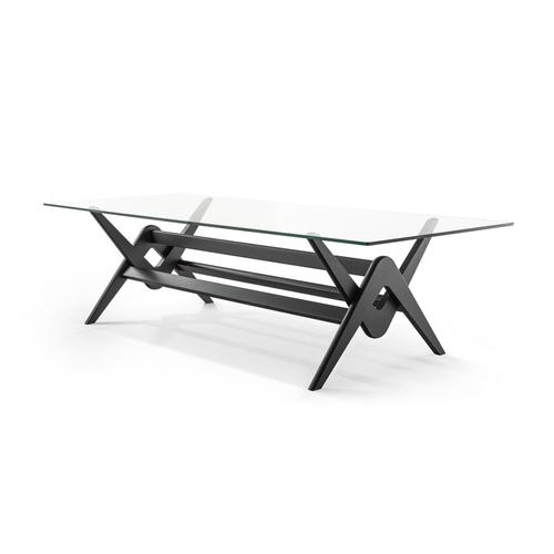 Table designed by pierre jeanneret circa 1950, relaunched in 2019. Manufactured by cassina in italy. The inclusion of the...
