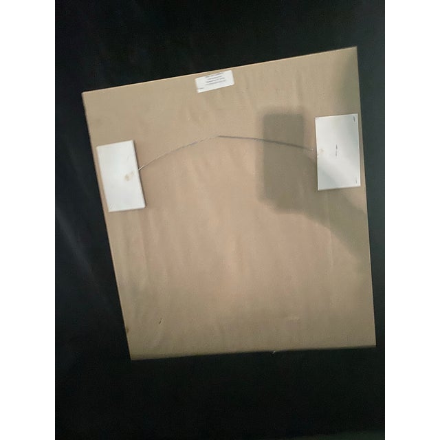 Mid 20th Century Mid 20th Century Framed Oil Pastel Abstract Drawing. Abstract Geometric Artwork With Bold Colors. For Sale - Image 5 of 9