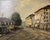 20th Century Italian School: Oil on canvas by Enrico Gatti, signed, located and dated, view of the Vecchio rondo a sesto...