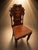 Late Victorian Carved Oak Hall Chair with Barley Twist Legs, 1890 For Sale - Image 3 of 11