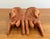 Vintage Carved Wooden Human Hands Business Card Holder For Sale - Image 4 of 12