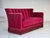 Mid-Century Modern Danish 2-Seater Sofa in Velour with Ash Wood Legs, 1960s For Sale - Image 3 of 17