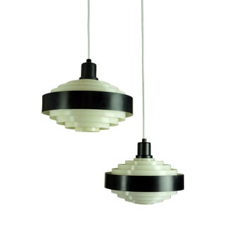 Wesselpendel Pendant Lamps by Louis Poulsen, 1960s, Set of 2 For Sale