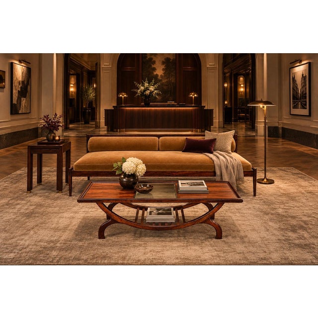 Brazilian Modern Sculpted Daybed in Solid Rosewood & Mohair by Novo Rumo, Brazil, 1960s For Sale - Image 11 of 18